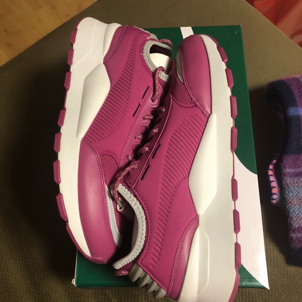 Puma RS-0 optic pop Casual Running Shoes Purple - Picture 5 of 6